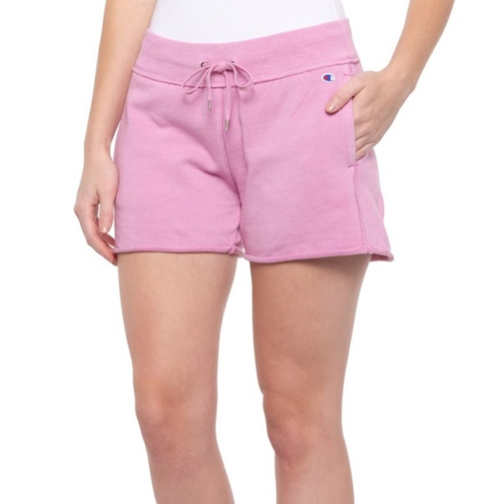 🛑CLEARANCE‼️ 🆕 Champion Vintage Wash Shorts pink size large